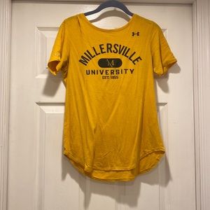 Millersville U under armor t shirt